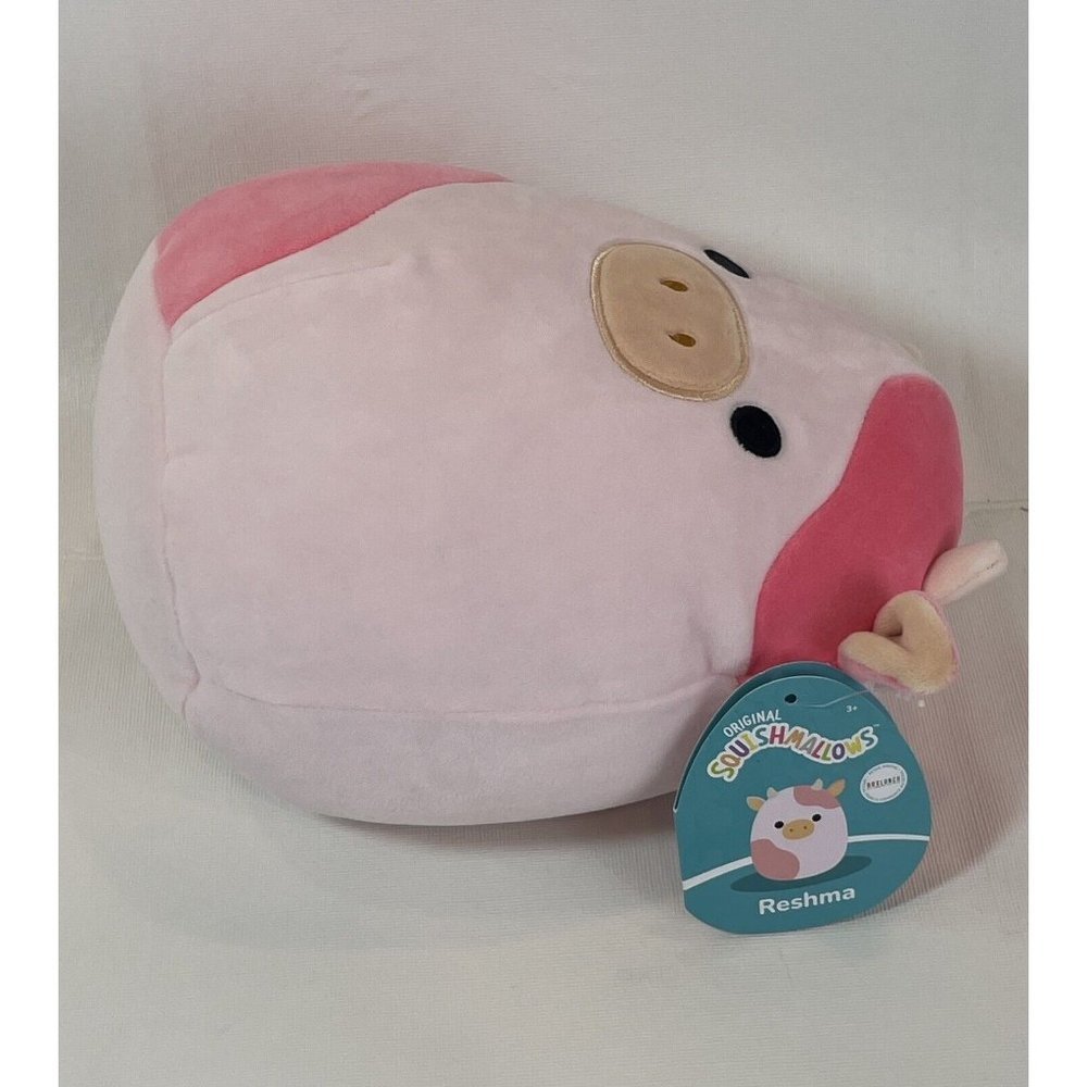 Squishmallow 8” Inch Reshma the Pink Cow Box Lunch Exclusive Plush Toy - Picture 5 of 14
